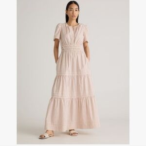 Quince Striped Maxi Dress in Terra Cotta